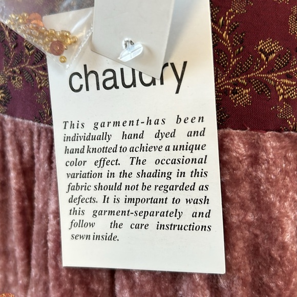 Incredible Velvet Tiered Skirt, Vintage India - Picture 12 of 16